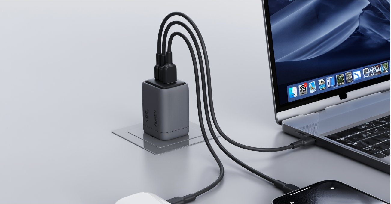 Comet Mix 3 100W（PA-C5）Type-C PD 快充充電器 - 小體積 充筆電！