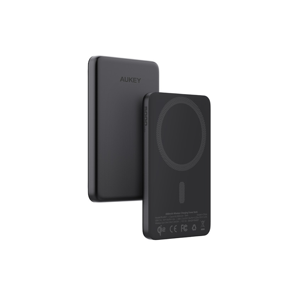 Magfusion M5000  5000mAh Qi2磁吸超薄行動電源 (MS07)